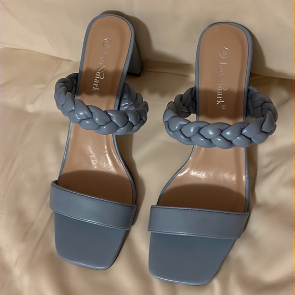 Lov Mark Baby Blue Sandals - Picture 2 of 8